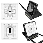 Guyuyii Airsoft Target Trap - Portable Shooting Practice Range for Indoor/Outdoor, Backyard Training - Airsoft Targets with BB Catcher Net for Plastic BBS - No Mess, Easy Cleanup and Ammo Recycle
