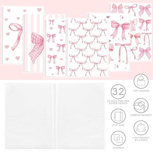 Miniatura 16 de Sinmoe 12 piezas Mini álbum de fotos 4x6 para 36 fotos, pequeño libro de fotos 4x6, libro de imágenes para graduación, boda, aniversarios