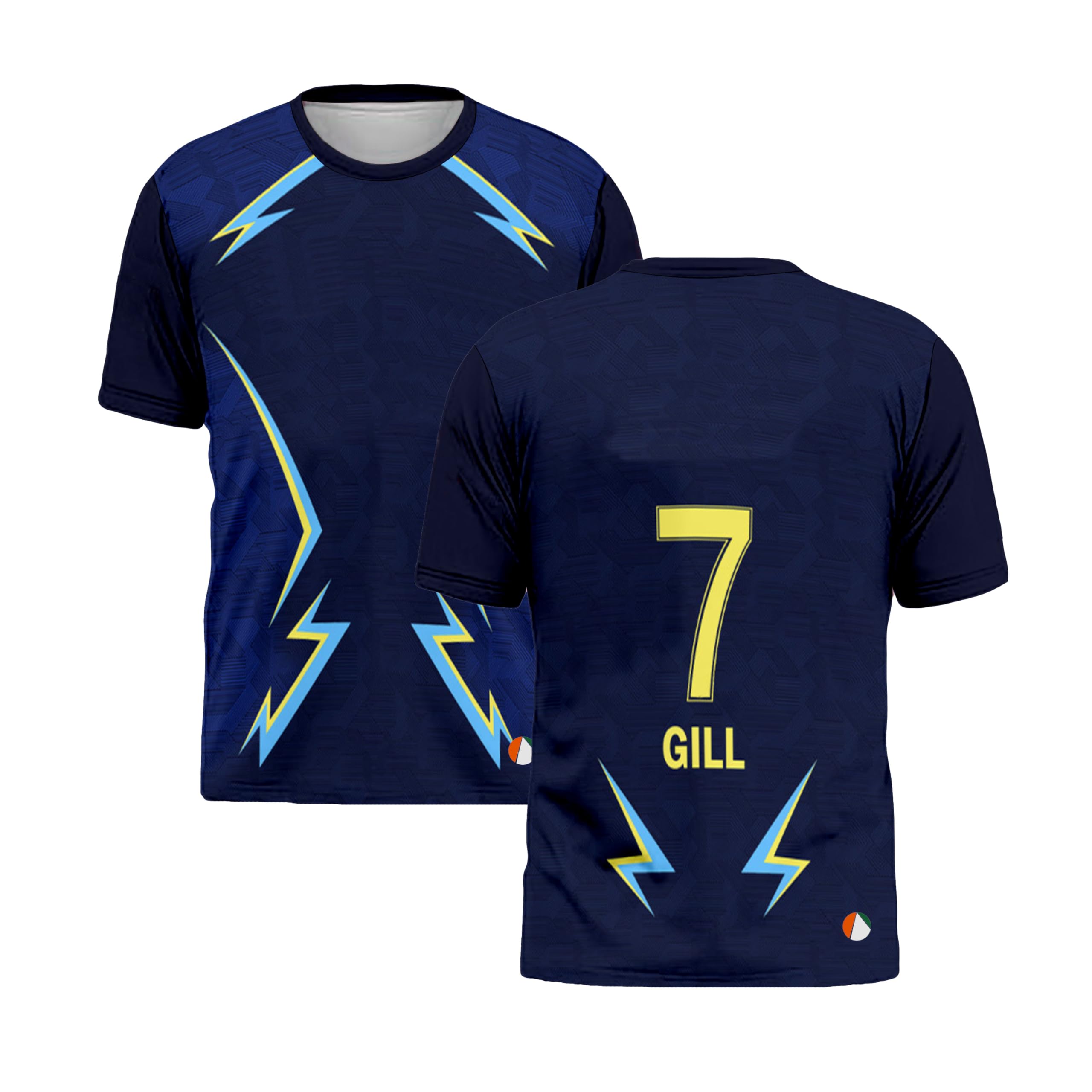 Sports India IPL Cricket Team T Shirt Jersey for (Kid's, Boy's & Mens) L776-picture-21