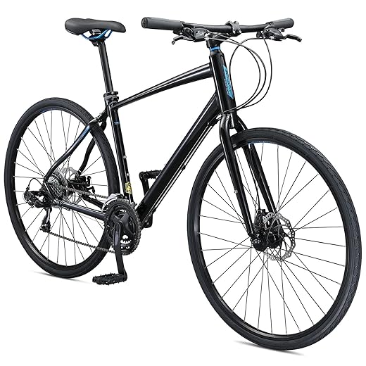 Schwinn Vantage Mens/Womens Hybrid Road Bike, Disc Brakes, Aluminum Frame, Multiple Colors