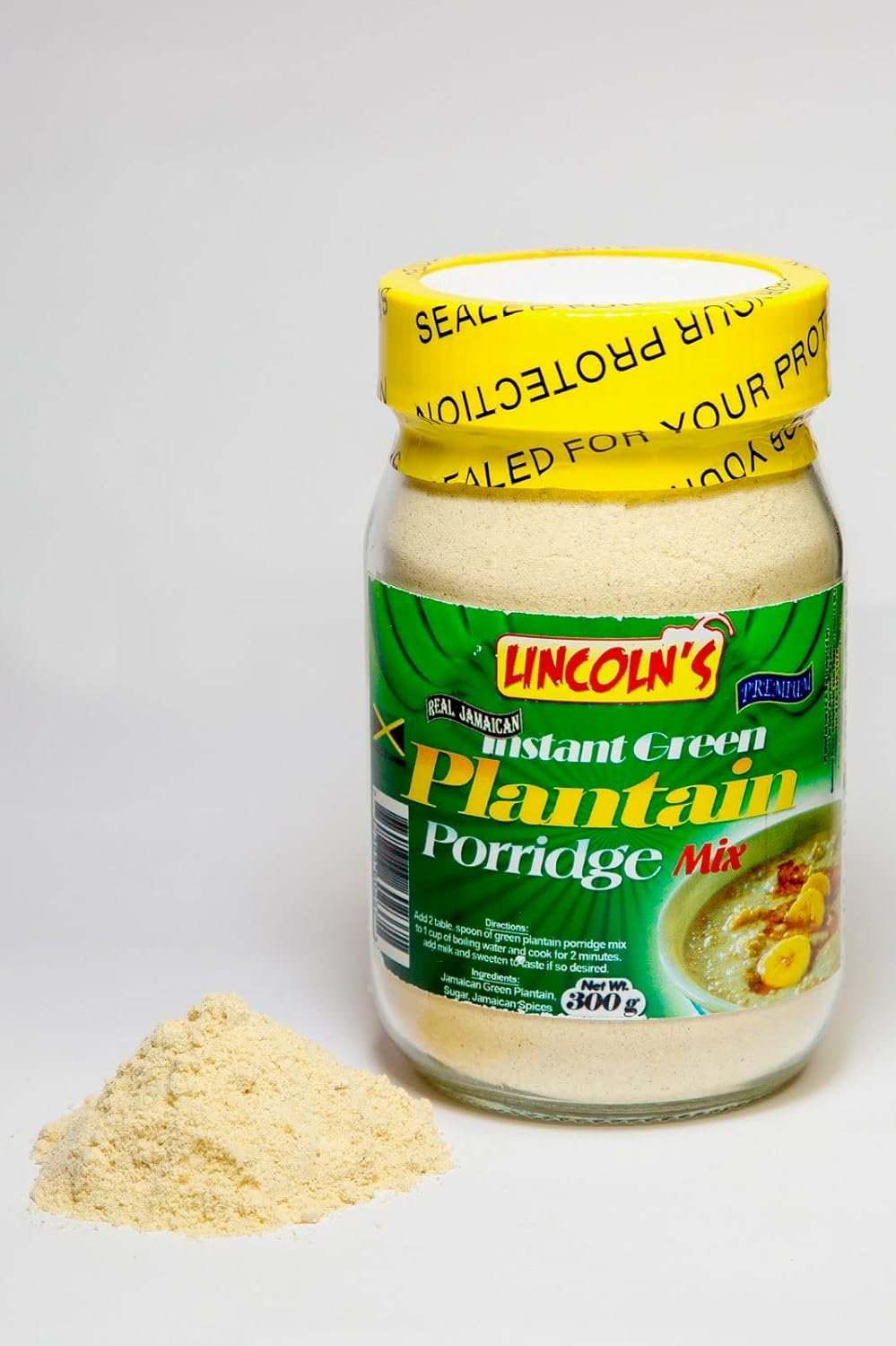 Amazon.com: Real Jamaican Instant Powdered Green Plantain Porridge Mix ...