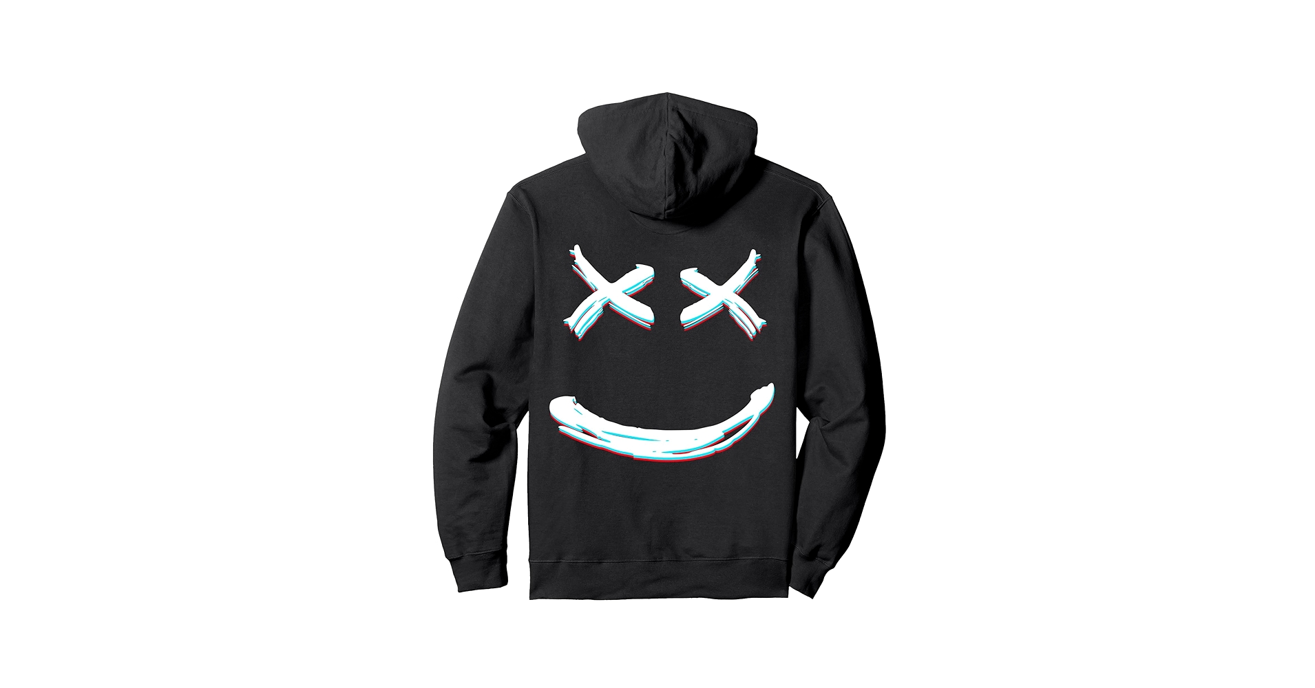 Amazon.com: X Eyed Smile Face | X Eyes Pullover Hoodie