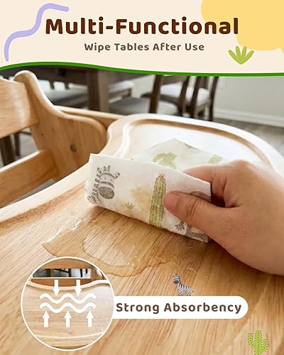 Miniatura 5 de Lictin Disposable Baby Bibs, Individually Packaged, Hygienic and Convenient for Toddler, Baby Travel Essentials, 2050pcs