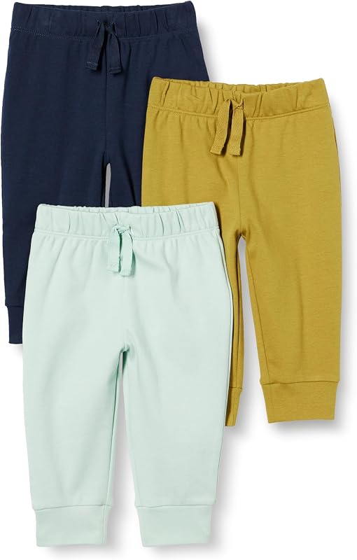 Pantalones unisex de algodón para bebés de Amazon Essentials