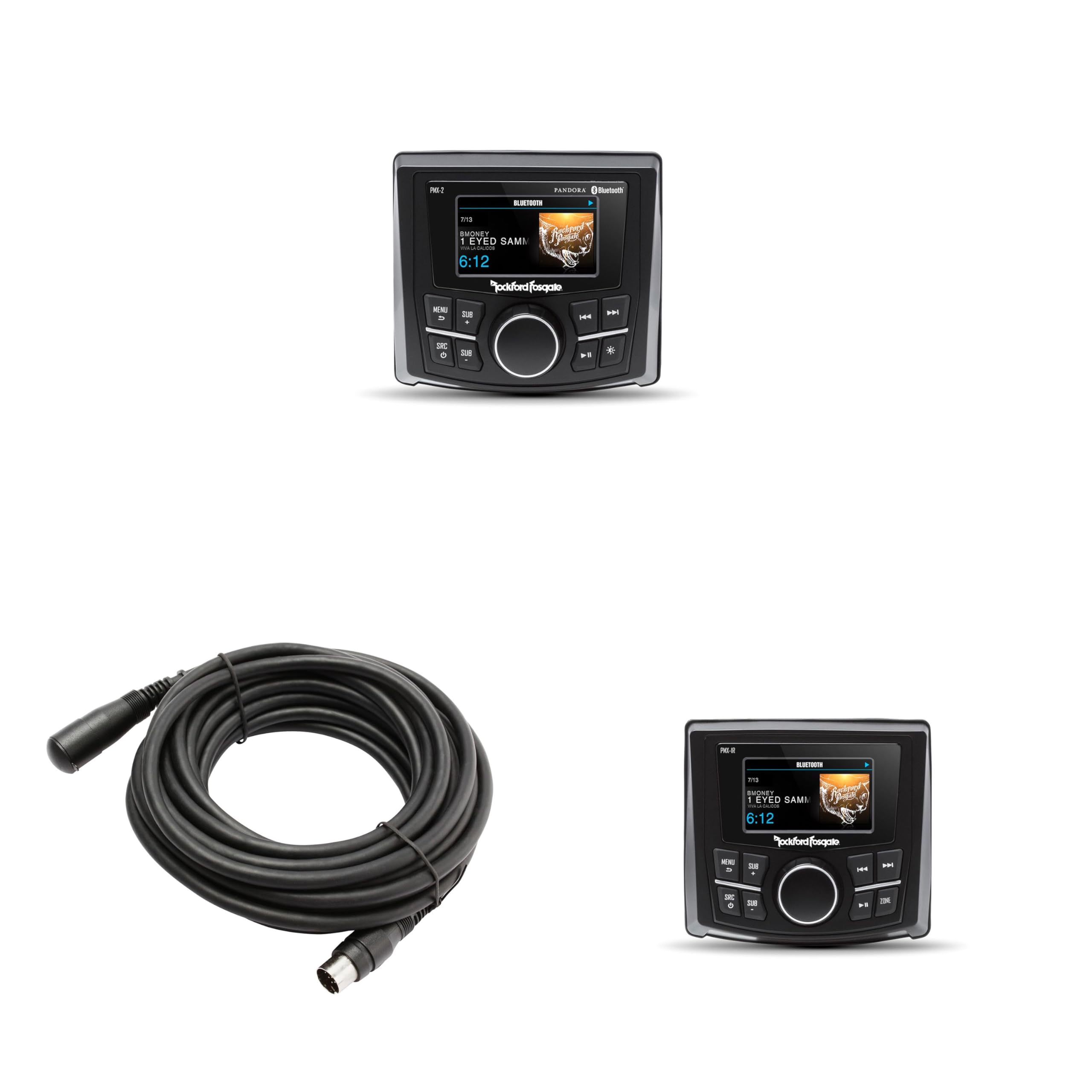 Amazon.com: Rockford Fosgate PMX-2 Marine Media Receiver with 2.7