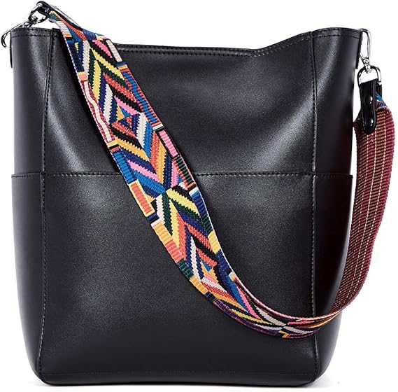 BROMEN Handbags for Women Bucket Bags Vegan Leather Purses and Handbags Crossbody Purse