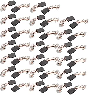 New Lon0167 20 Pairs Electric Drill Motor Rotary Power Tool Carbon Brush 5 x 11 x 15mm Black(20 Paar Bohrmaschine Motor Elektrowerkzeug KohlebÃ¼rste 5 x 11 x 15mm schwarz