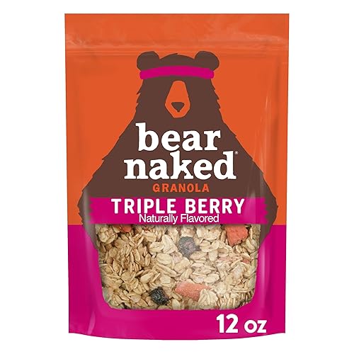 Bear Naked Triple Berry Fit Granola - Sin OMG, Kosher, Vegana - 12 onzas
