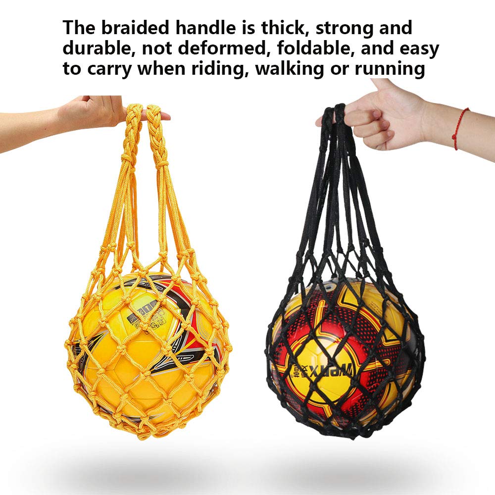 SMZhomeone Balltasche Netz-Tragetasche - Praktische Sporttasche Für Basketball, Fußball & Mehr