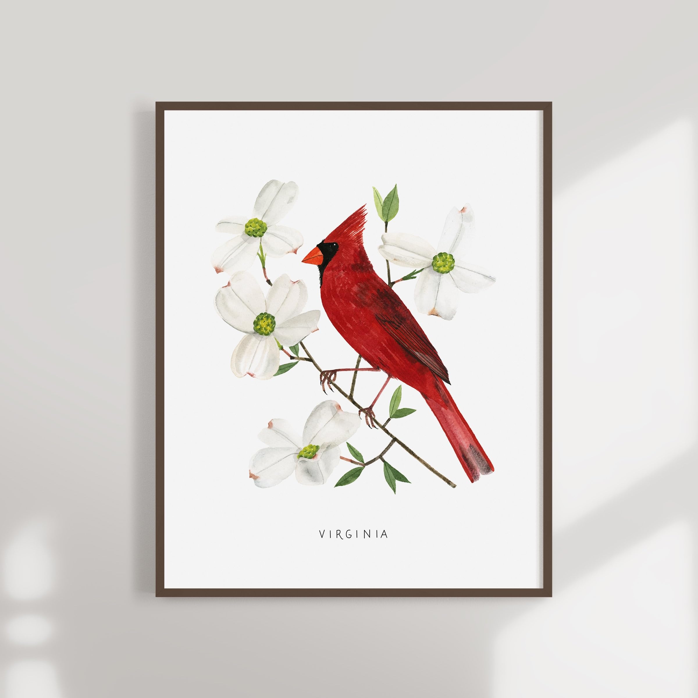 Virginia Cardinal Sign Virginia State Bird Seven States Have The Cardinal As The State Bird,