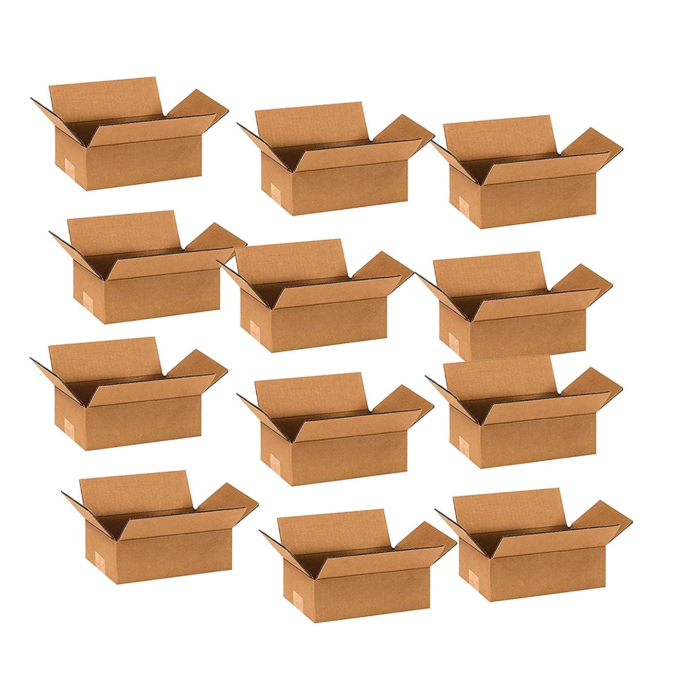 Kabello Corrugated Packing Box Ideal For Courier 5 Ply Brown Set Of 12 (12X8X5) (B0B1DJQ6H5) Amazon Price History, Amazon Price Tracker