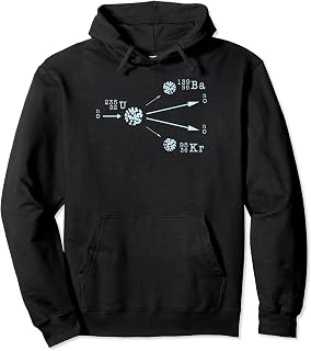 Nuclear Power Fission Fusion Uranium Physics Energy Science Pullover Hoodie