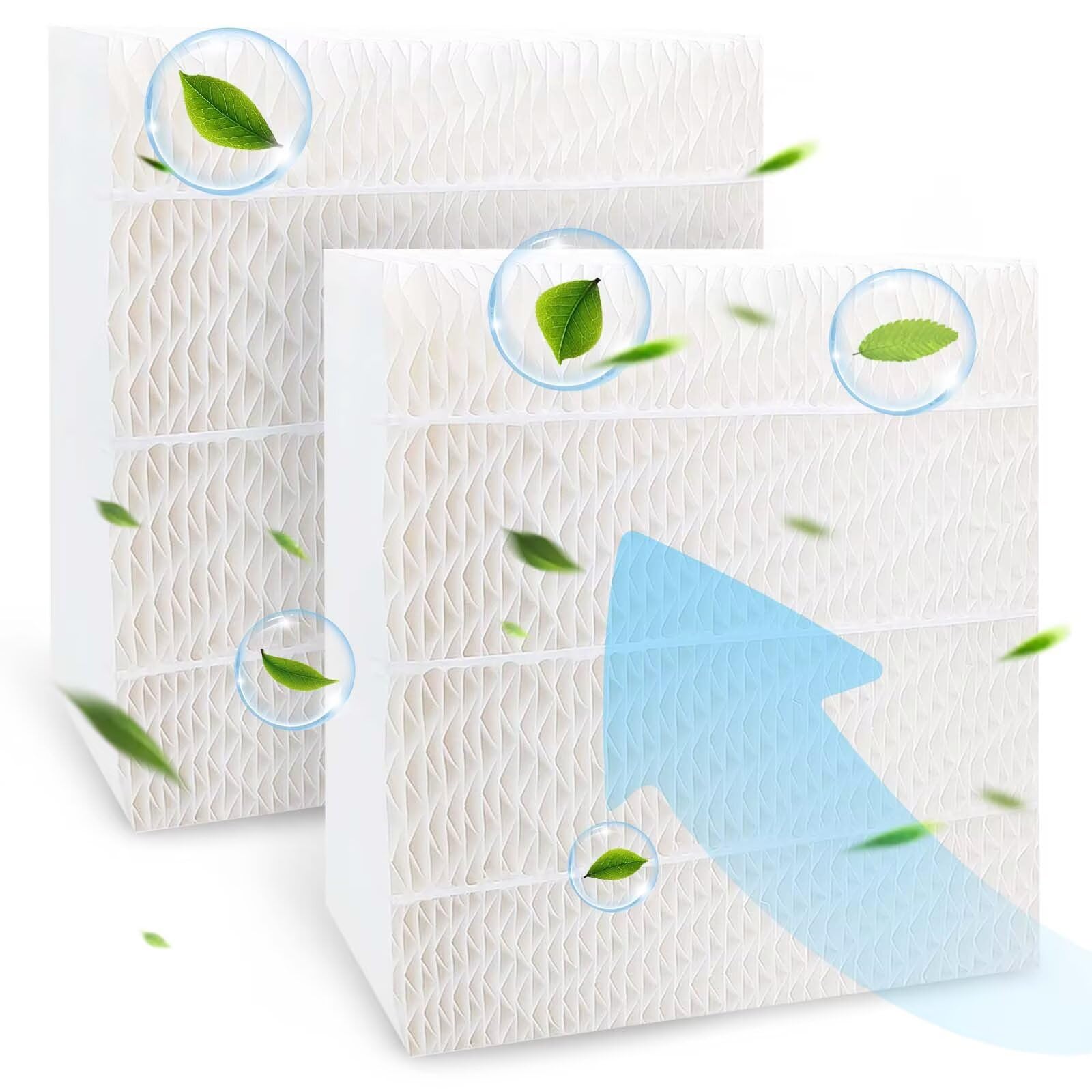 2-Pack 1043 SuperWick Humidifier Filter Replacement for Essick AirCare EP9500 EP9700 EP9800 EP9R500 EP9R800 821000 826000 826800 831000, and Bemis Space Saver 800 8000 Super Wick Humidifiers