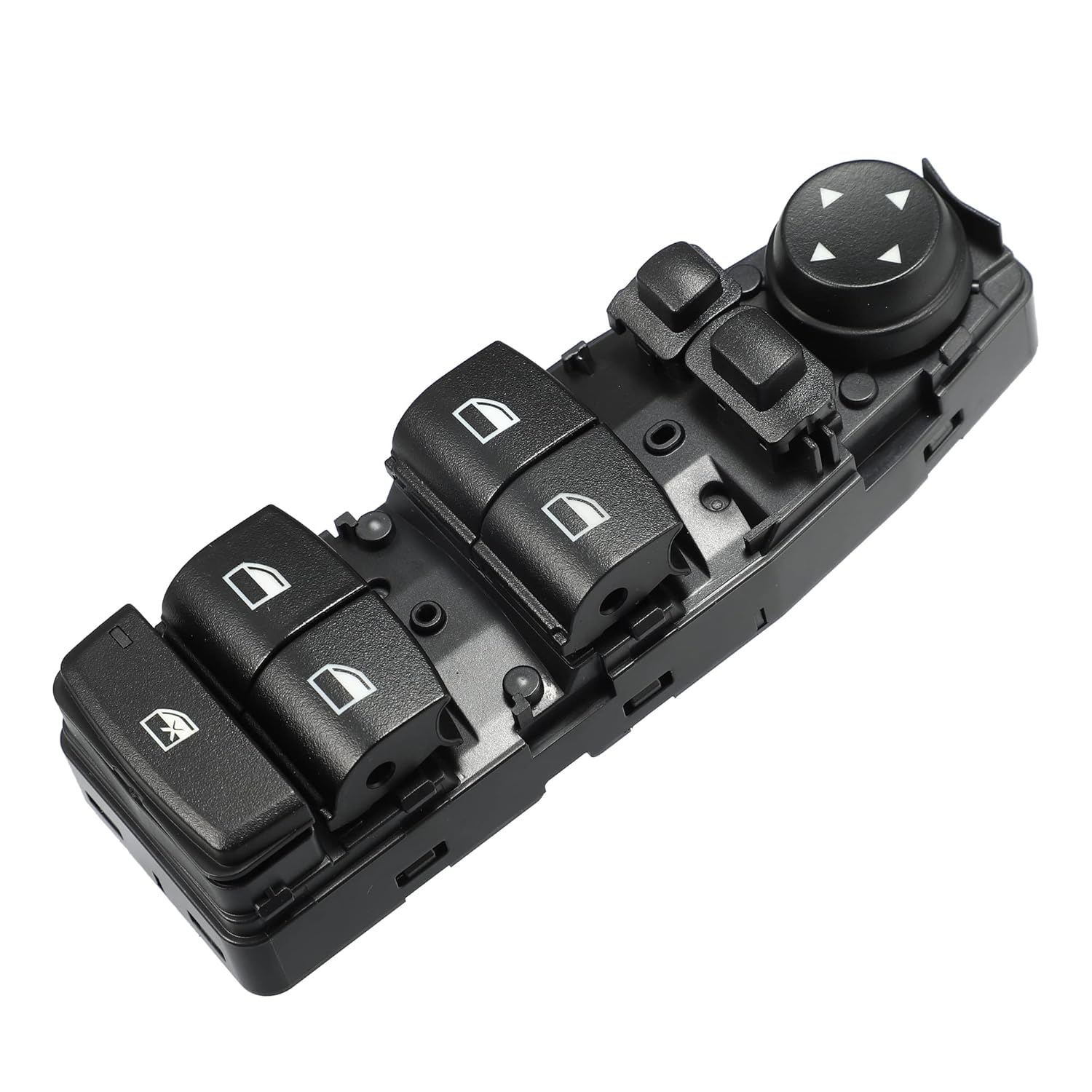ACROPIX Front Left Driver Side Master Power Window Switch Fit for BMW 528i XDrive M5 X3 No.61319241955 - Pack of 1 Black
