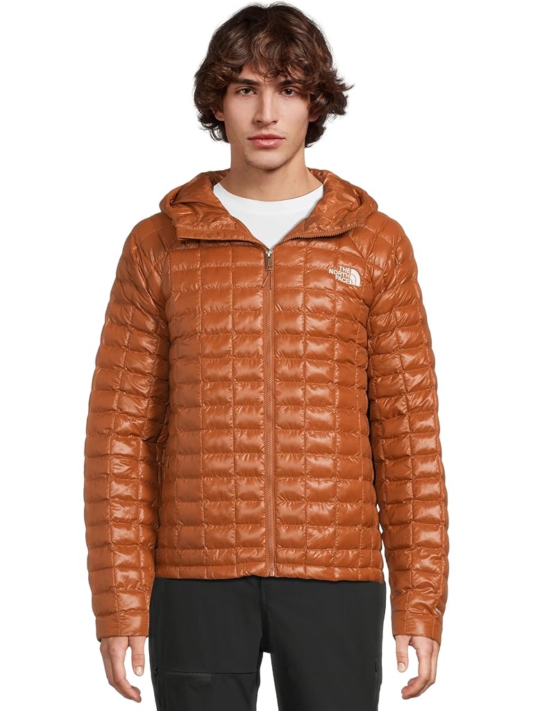 Brown The North Face ThermoBall Hooded Jacket