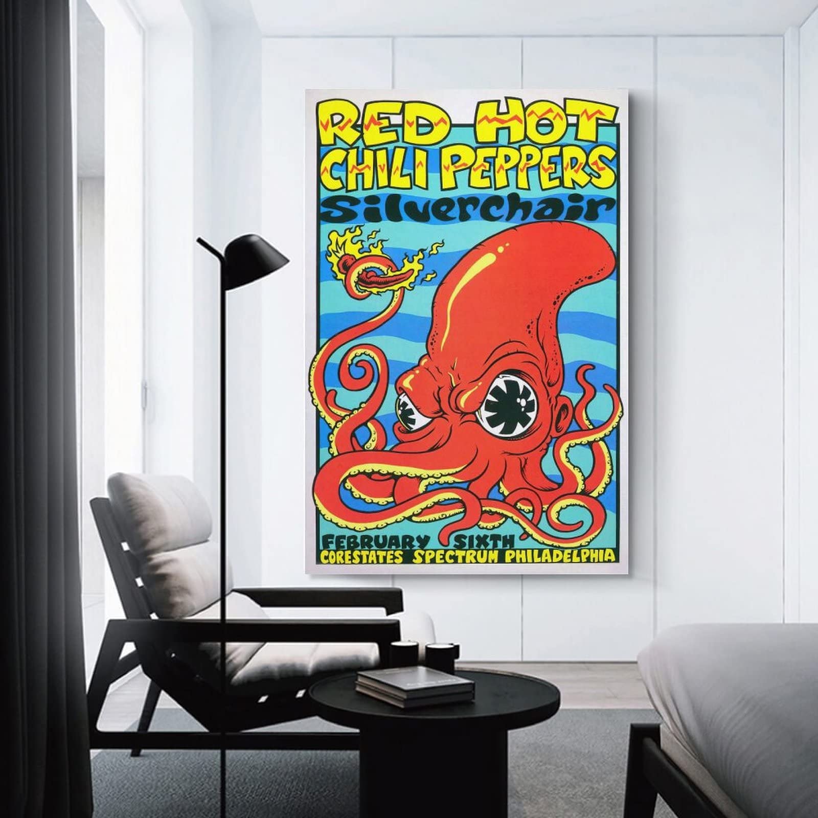 You're hot チリペッパー アートパネル　アメリカ　インテリア Amazon.com: Red Hot Chili Peppers Philadelphia Concert Rock Poster