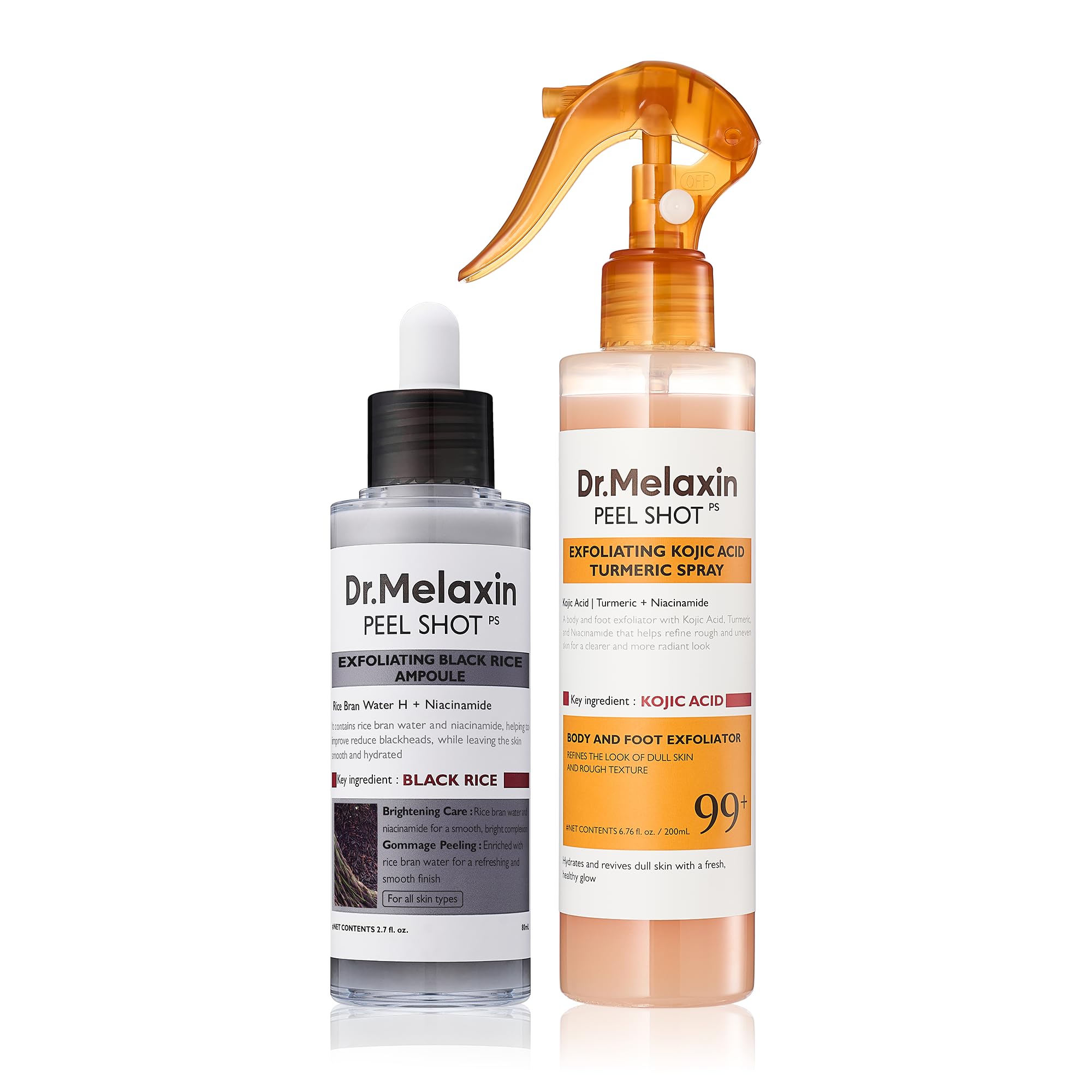 Dr. Melaxin - Peel Shot Exfoliant Black Rice Ampoule - Daily Depot - View #6