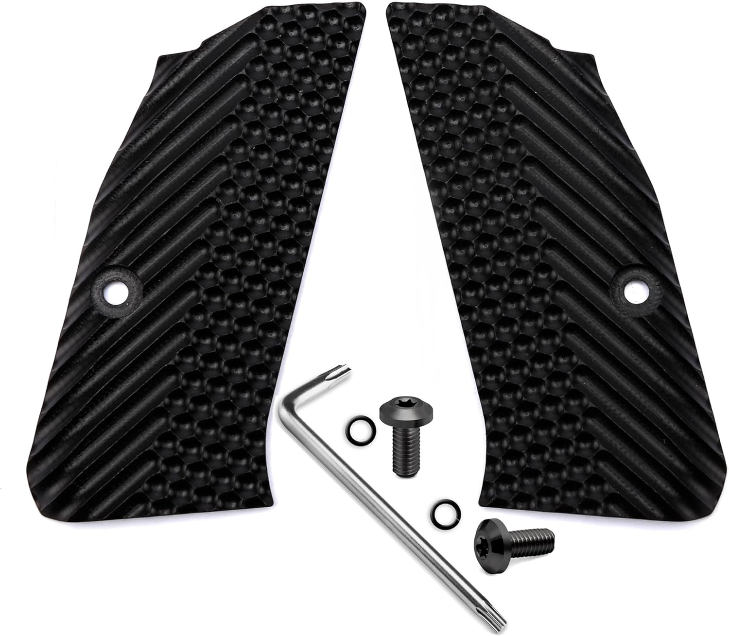 Guuun G10 Grips for Compact CZ Shadow 2 Custom CZ-75 Slim Palm Aggressive Tactical Texture