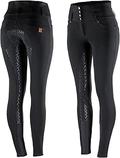 Women's Tara Full Seat Silicone Grip Breeches | Stretchable, High Waist with 4 Pockets
