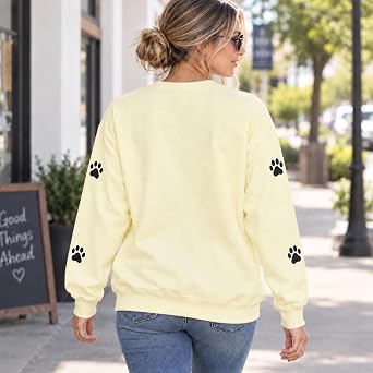 VILOVE Funny Sweatshirts for Women Its Fine Im Fine Everything is Fine Shirts Inspirational T-Shirt Cute Sayings Tee Tops