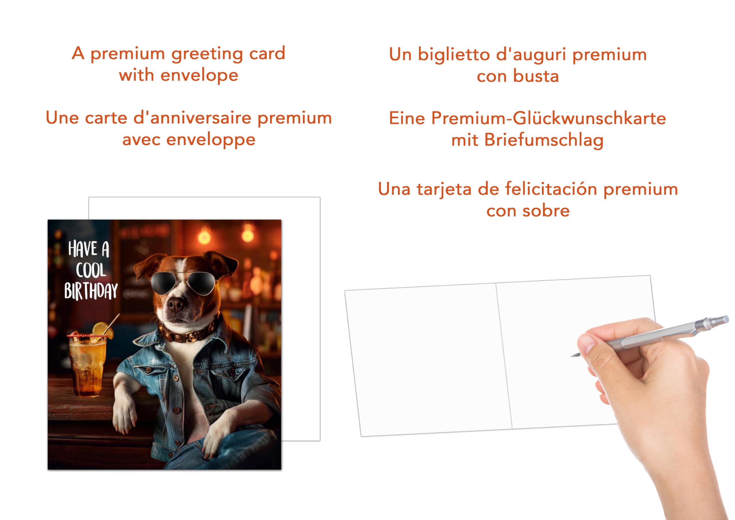Edition Seidel Premium verjaardagskaart met envelop, wenskaart, wenskaart, wenskaart met spreuk Happy Birthday voor mannen, vrouwen, grappig, humoristisch (G3646