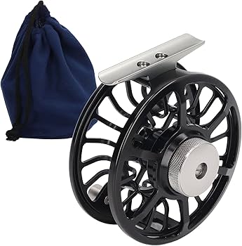 ION 617 フライリール ブラック Amazon | ブラック 5/6 アルミニウム合金フライリール リリースボタン