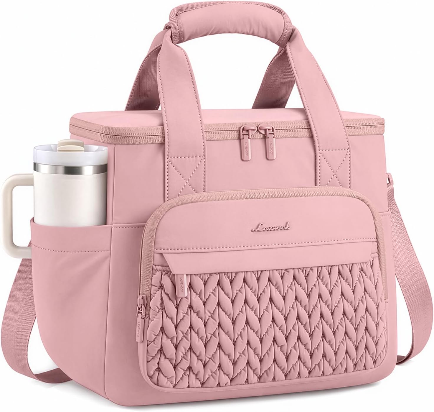 LOVEVOOK Lunch Box for Women, Insulated Adult Lunch Bag Women Cooler Tote