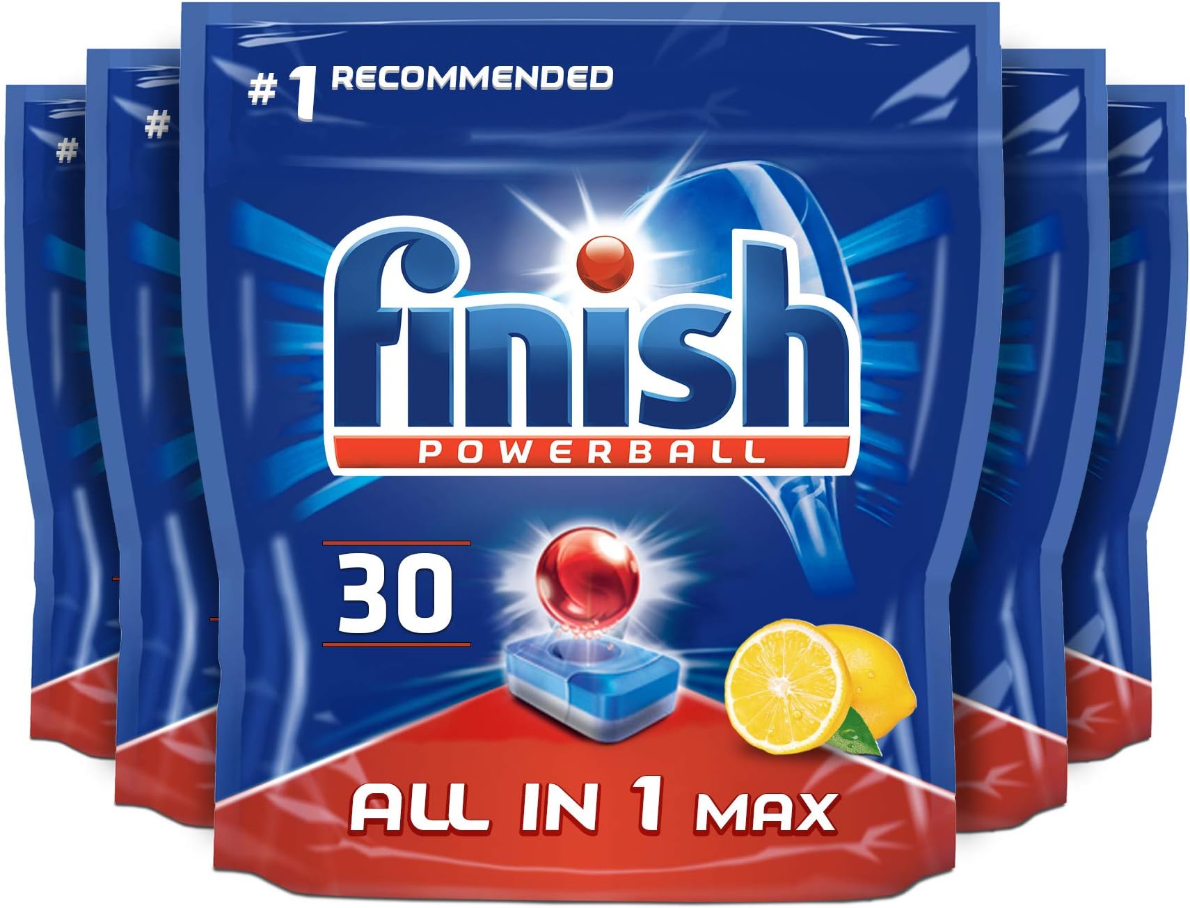 Ultimate Infinity Shine Dishwasher Tablets bulk | Scent : LEMON | Size: Total 100 Dishwasher Tabs |For Ultimate Clean and Diamond Shine