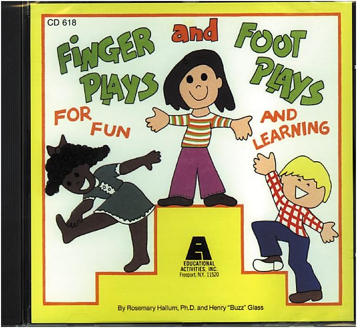 Educational Activities Fingerplays and Footplays, Cd