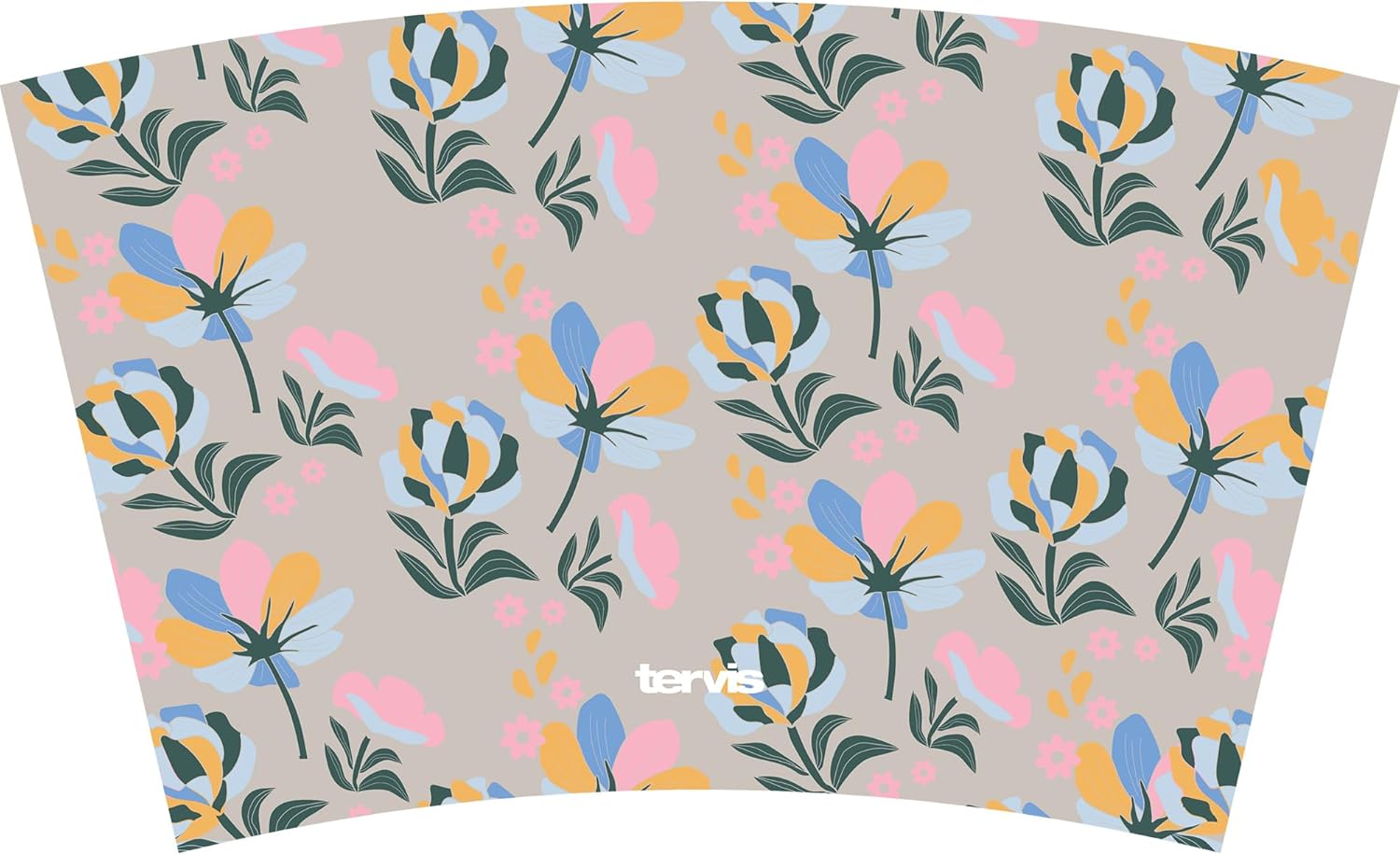 Tervis Floral Chintz - Meadow Made in USA Double Walled Insulated Tumbler Travel Cup Keeps Drinks Cold & Hot, 16oz, Classic - Image 2