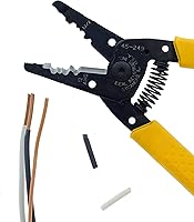 Vista 3 de IDEAL Electrical 45-249 12/2 NM T-Stripper - 2/12 AWG, pelacables con agujeros de bucle, nariz de alicate, apertura automática con resorte