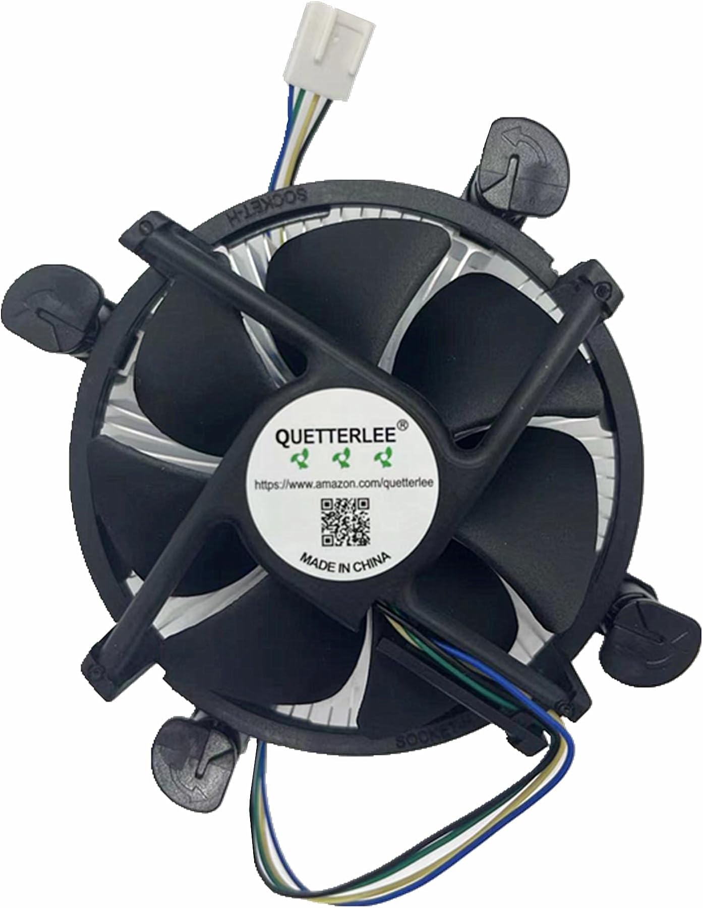 Zebronics CPU Cooling Fan For Socket LGA 775 Cooler (Black) Amazon.in