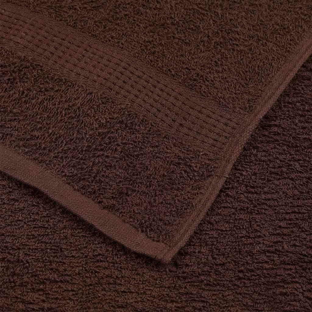 FROGN - Set di 4 towels, in cotone, 50 x 100 cm, 360 GSM, certificato Oeko-TEX, morbido e assorbente, per uso quotidiano, lavabile in lavatrice