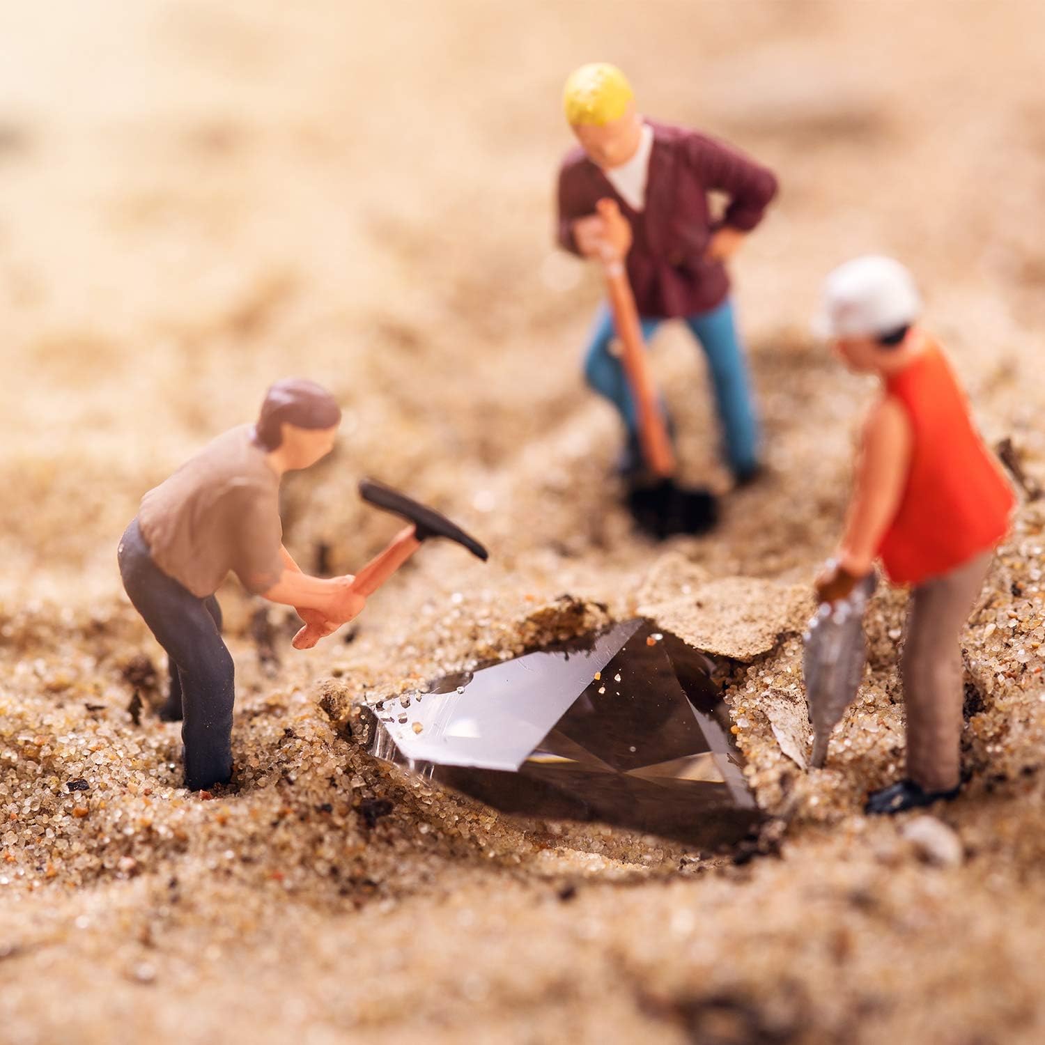 CAPKIT Gemstone Gem Dig Kit, STEM Educational DIY Toys Science Kit - Dig Up 15 Unique Real Gemstone, Rocks, Mining Unique Gifts, Archaeology - Best Gifts for Boys & Girls Kid Toys : Toys & Games