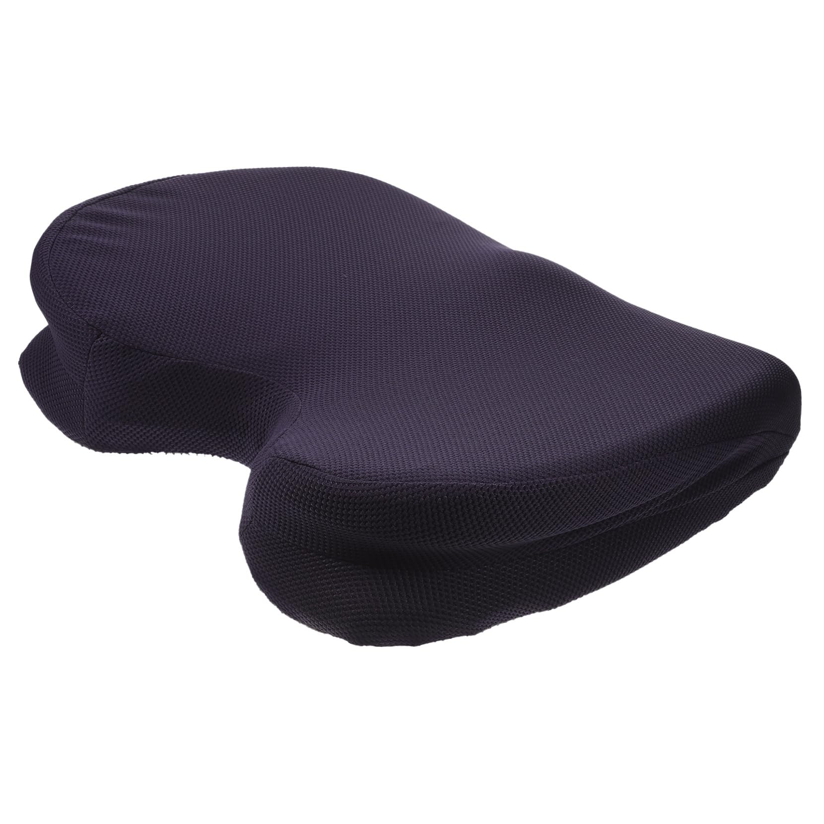 Coussin de Coccyx Orthopédique en Mousse à Mémoire, Soulagement Pression, Respirant, pour Bureau et Fauteuil Roulant, Bleu