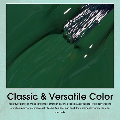 Miniatura 9 de VENALISA - Esmalte de uñas en gel, 0.4onzas fluidas (12 ml) color púrpura vórtice, gel semipermanente, para manicura en casa de arte en uñas, estilo