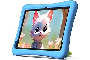 Upgraded Tablet for Kids 3-7: Android 13 with Protective Case