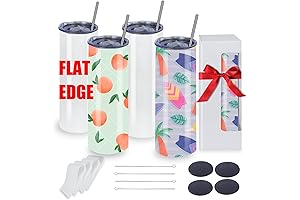 20oz Clear Sublimation Tumblers for Stunning Custom Designs