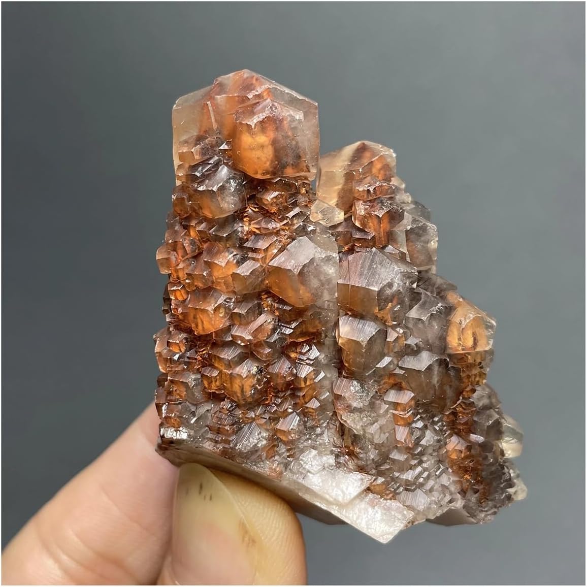 Crystal Stone Home Decor Natural Stone Red Calcite Crystal Quartz Mineral Specimen Rock Home Decoration