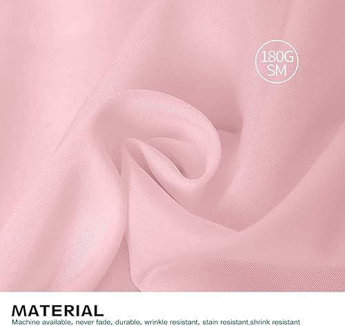 Miniatura 4 de Surmente Mantel rectangular de poliéster de 90.2 x 130.7 in para bodas, banquetes o restaurantes