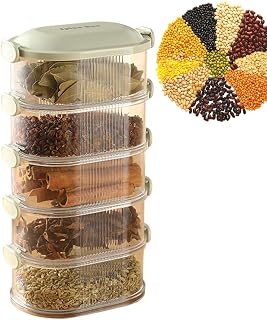 Dustproof Clear Organizer | Food Storage Containers - Leak-proof Canisters For Cereal - For Family Gathering Picnic Kitchen Party Camping Dorm Apartment Seasoning Cereal