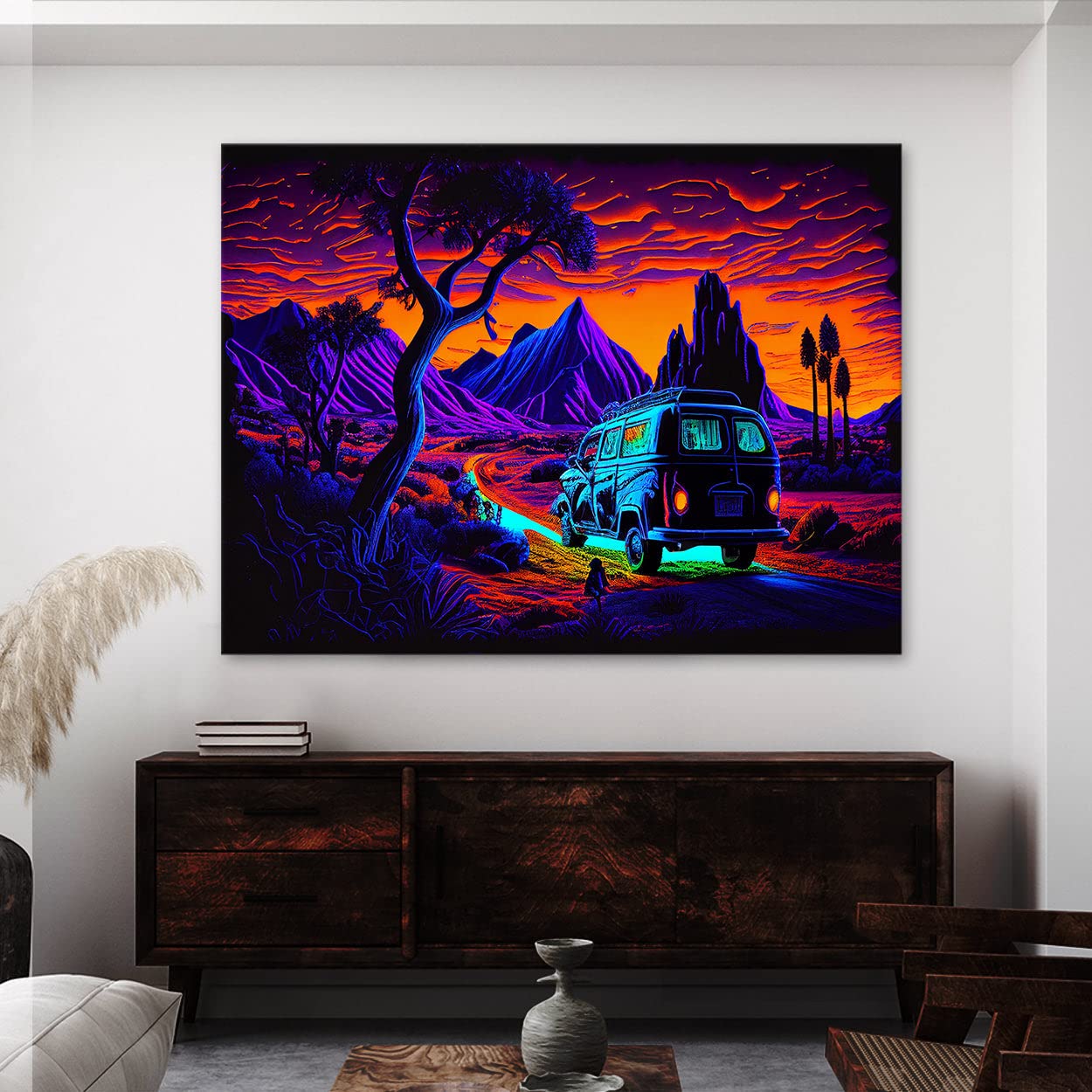 Amazon.com: Sense Canvas Trippy Psychedelic Lsd Trip 115 Canvas