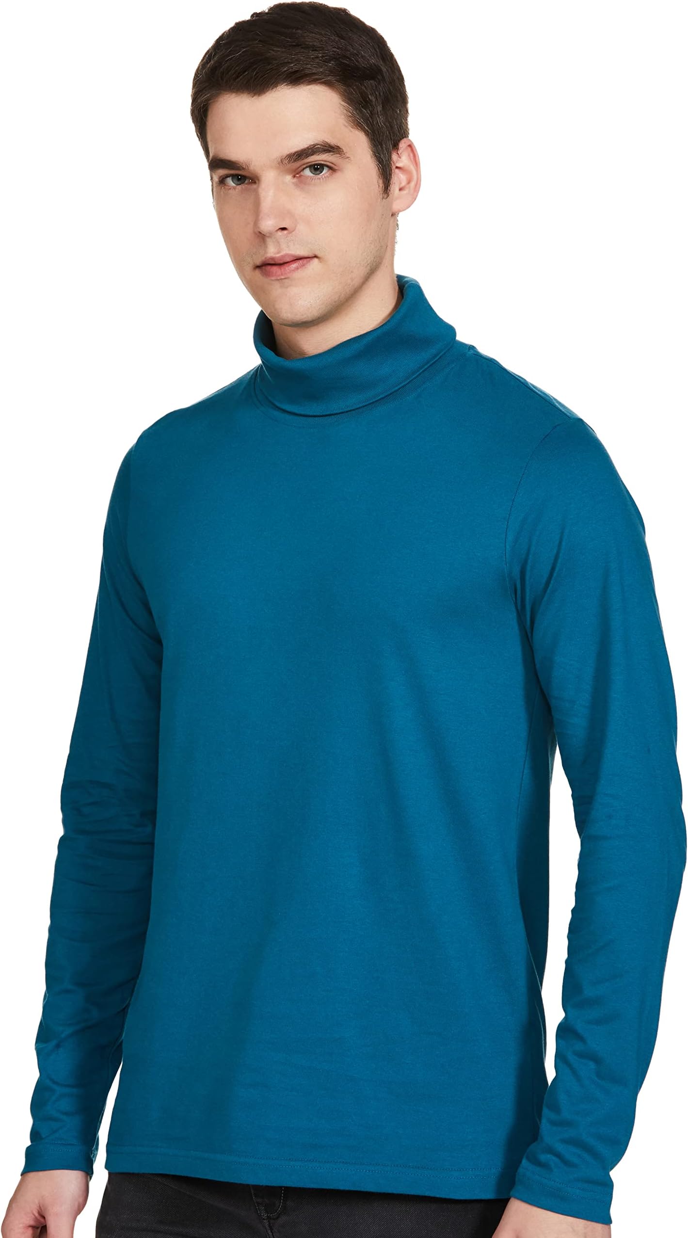 Amazon Brand - Symbol Men's Solid Regular Fit T-Shirt