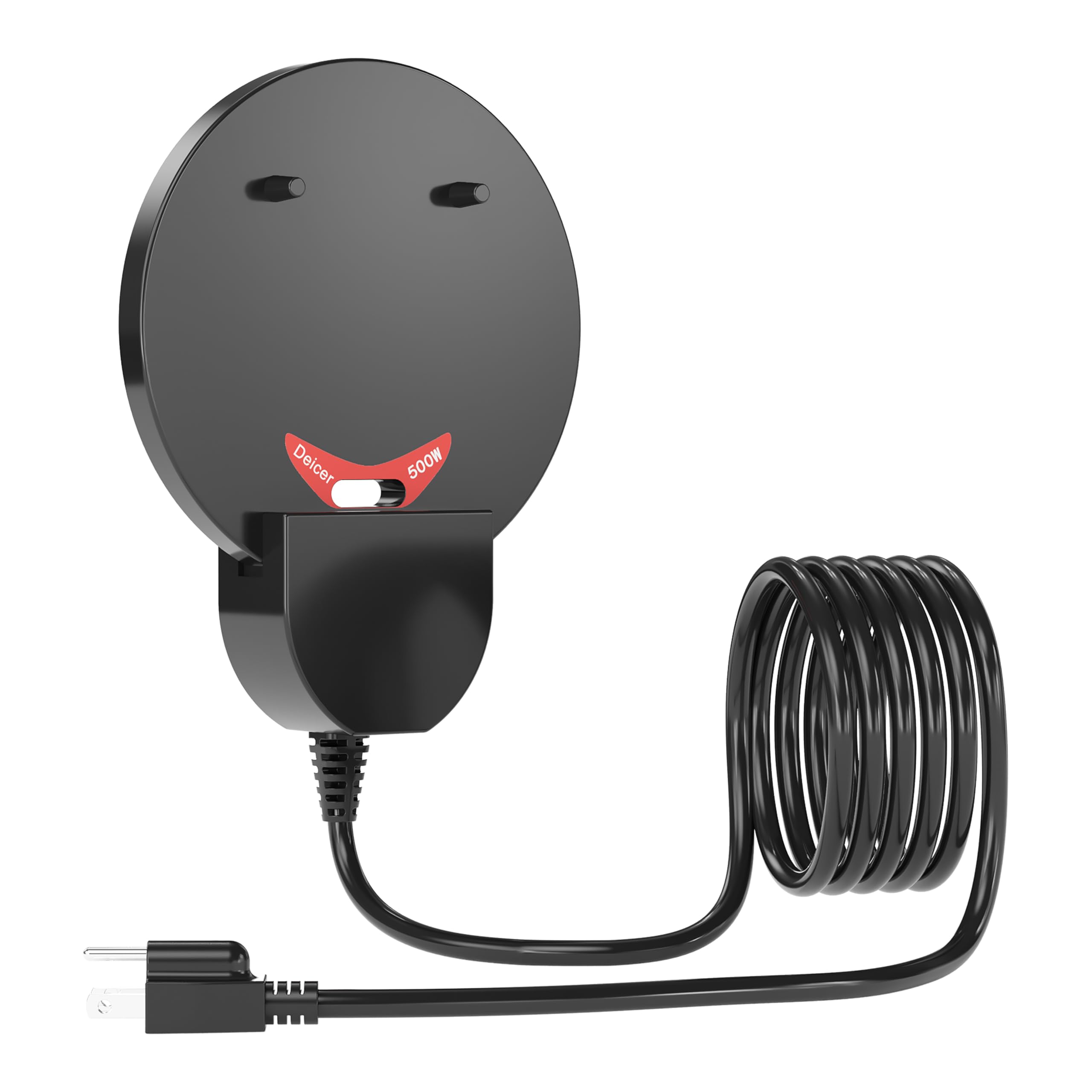 500W De-icer Submergible Bird Bath Heater Aluminum Cast for Livestock Poultry Horses, Cows, Birds, Wildlife Drinking Indoor Outdoors in Winter Birdbath Water Heater(Cable 3 Meters Long)
