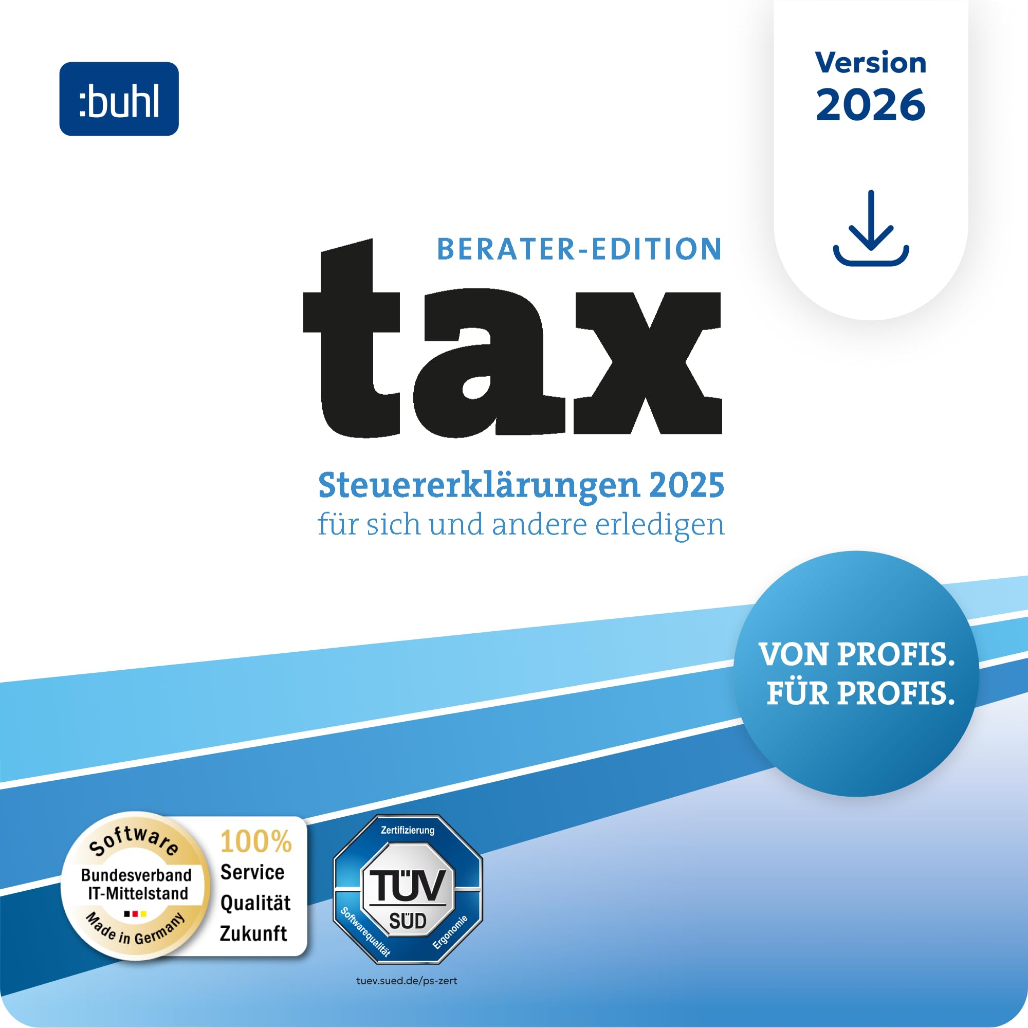 tax 2026 Berater (für Steuerjahr 2025)|Digitaler Download