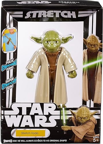 Miniatura 3 de STAR WARS Yoda - Figura de acción estirable  Yoda estira, tira y tuerce  Coleccionable, elástica y divertida