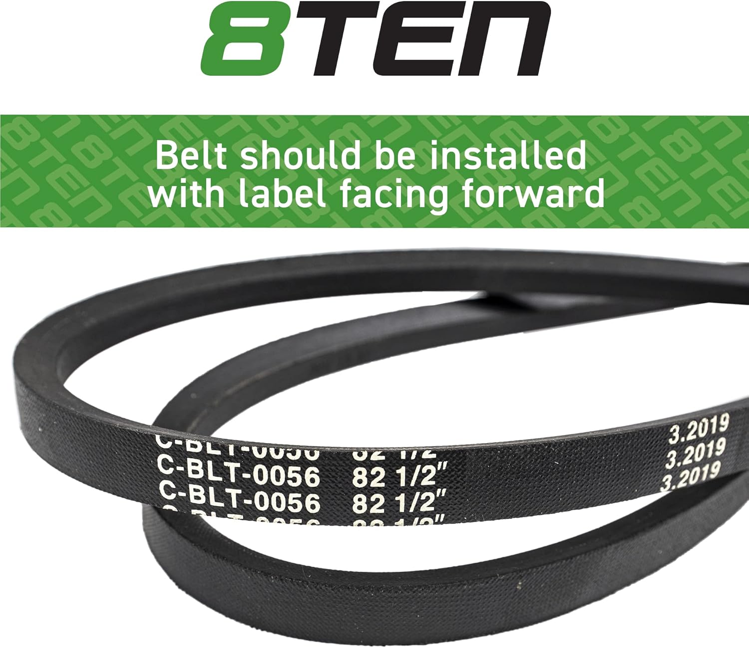 8TEN Belt PTO Clutch Kit for Scag SW-14KA SW-14KH SW-16BV SW-18BV SW-18CVE SW32-13KA SW36-13KA Walk Behind Mowers