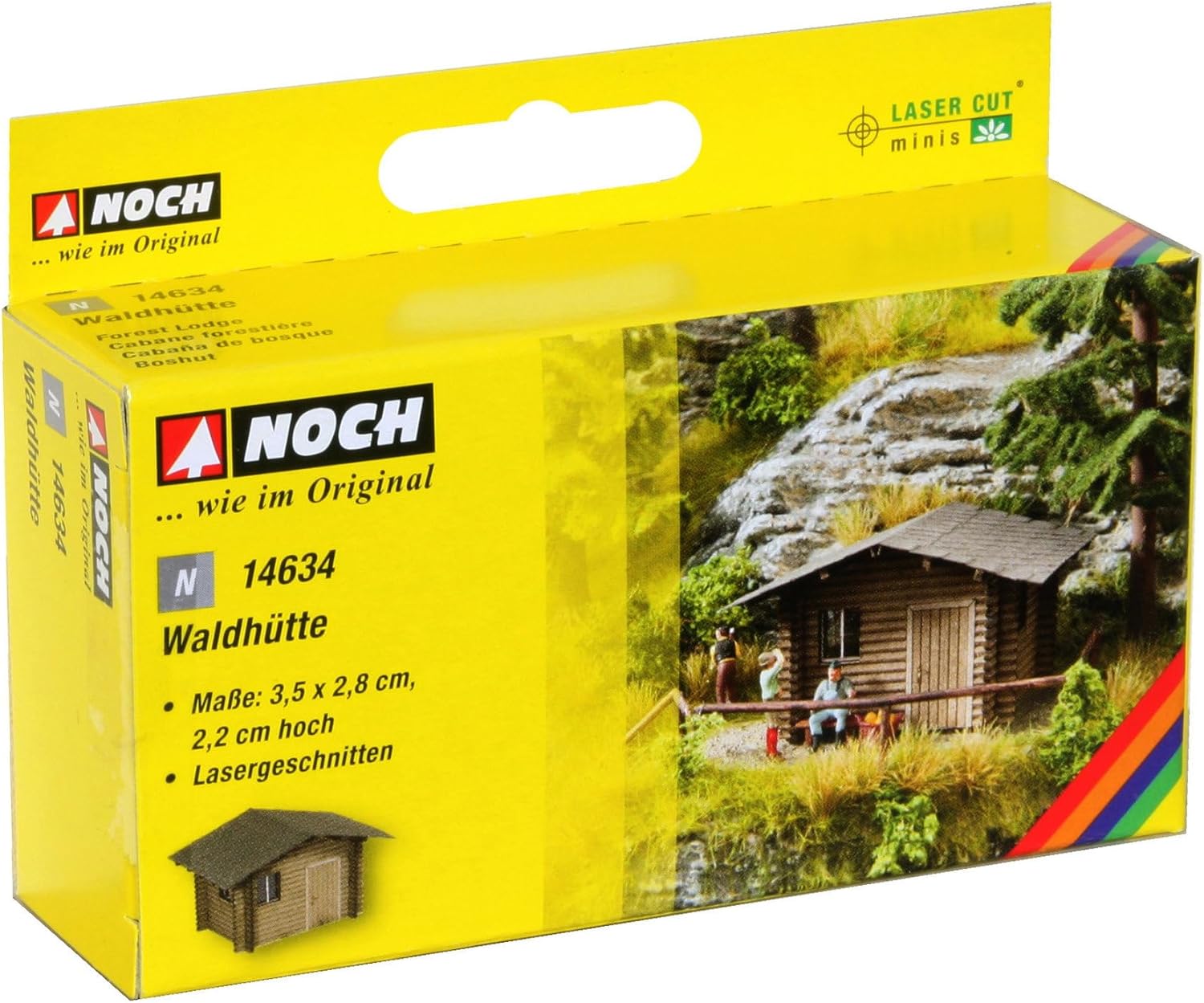 Noch 14634 Forest Lodge N Scale Model Kit