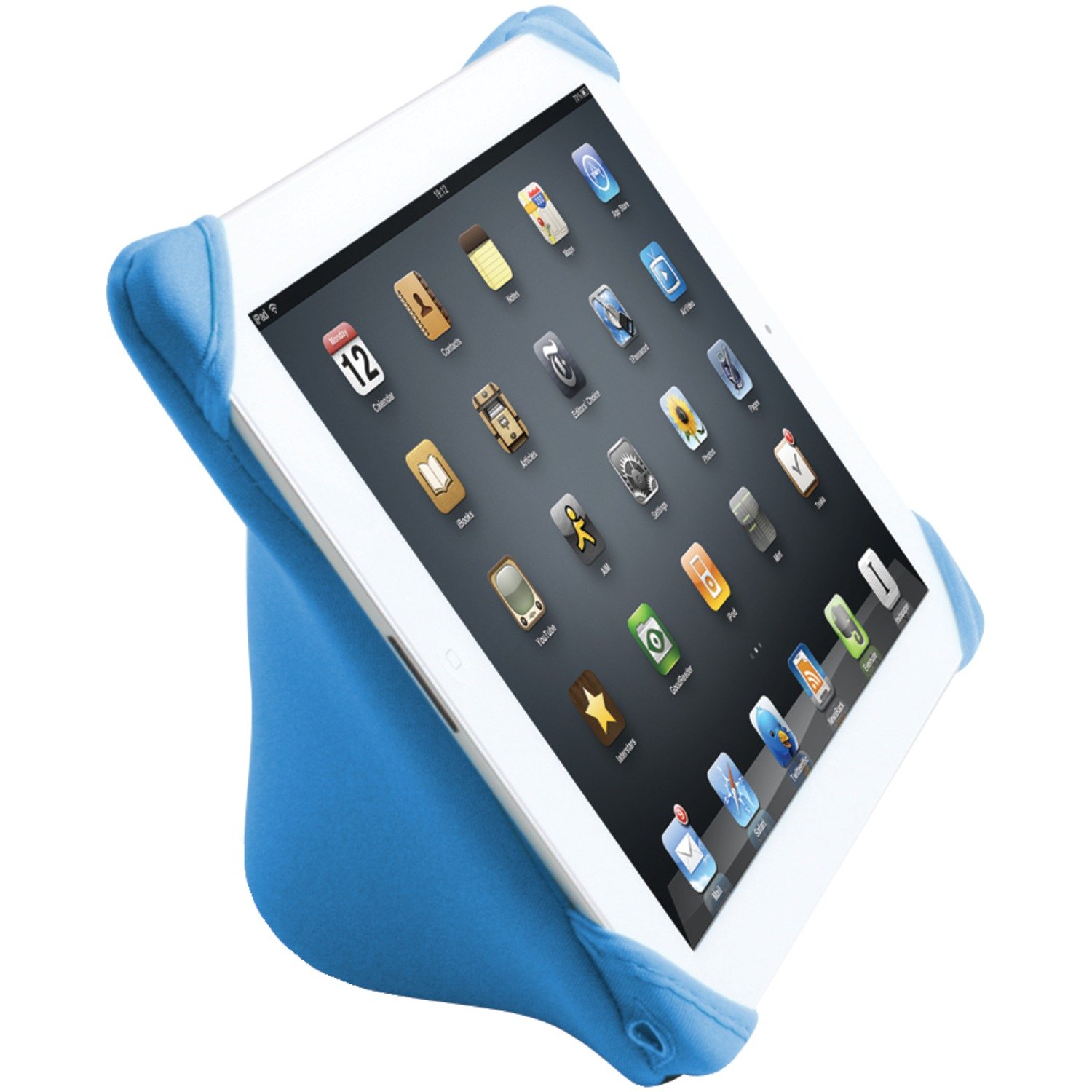 mini 7-8 Inches Universal Tablet Holder/Pillow - Blue