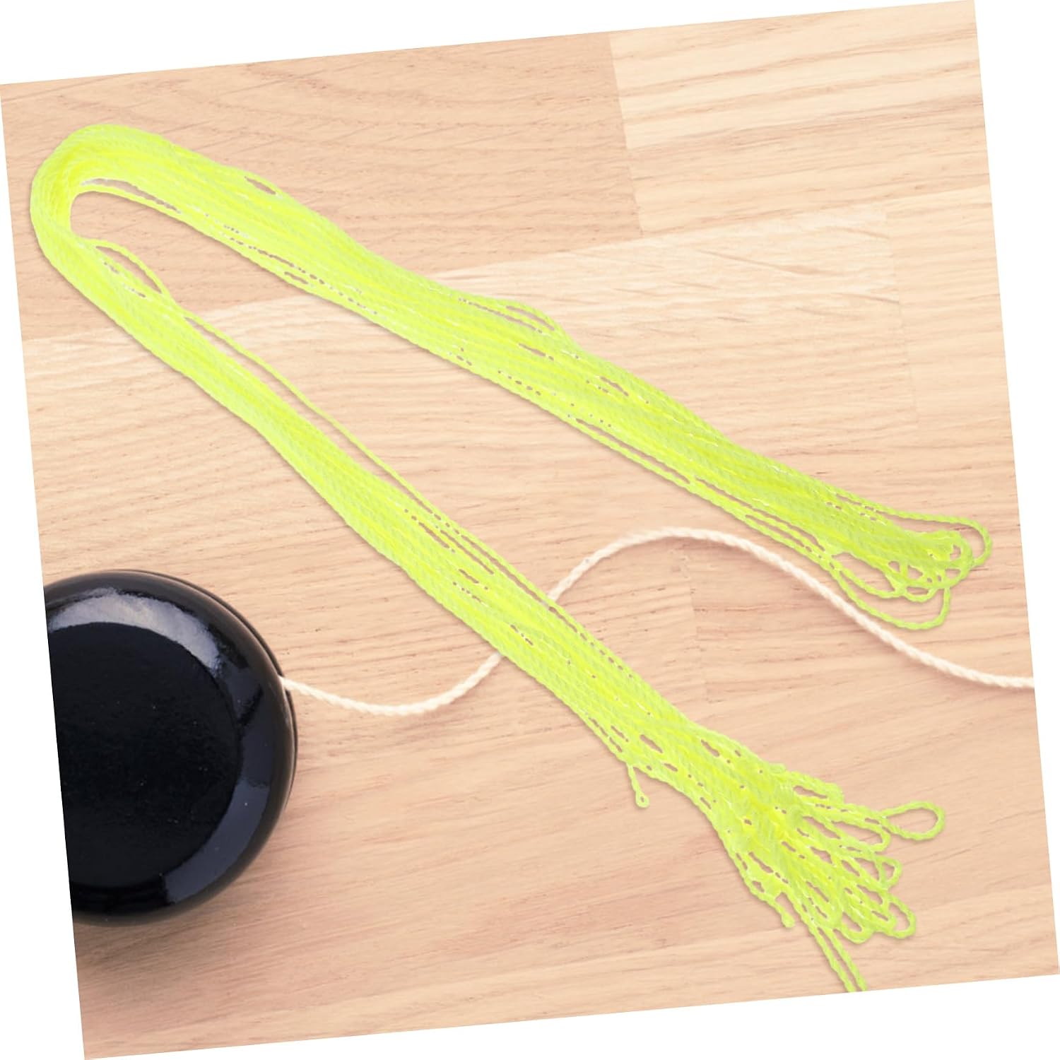 BESPORTBLE 50pcs Rainbow Nylon Yo Yo Strings for High Performance Replacement Ropes for Competitive and Outdoor Play Smooth Spin Yoyo String for Sports and Tricks